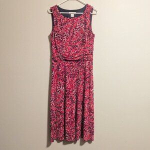 Laura Jeffries Print Dress, Size 10